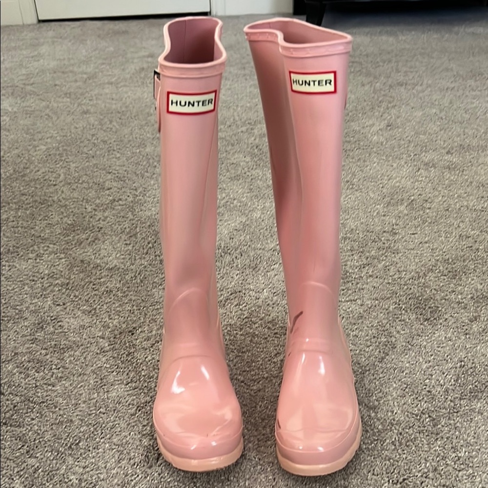 Hunter Women's Blush Rain Boots
